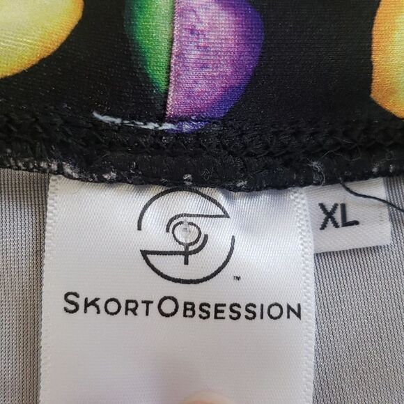 Skort Obsession Skirt Womens XL Tennis Golf Athletic Short Multicolored - Picture 3 of 8